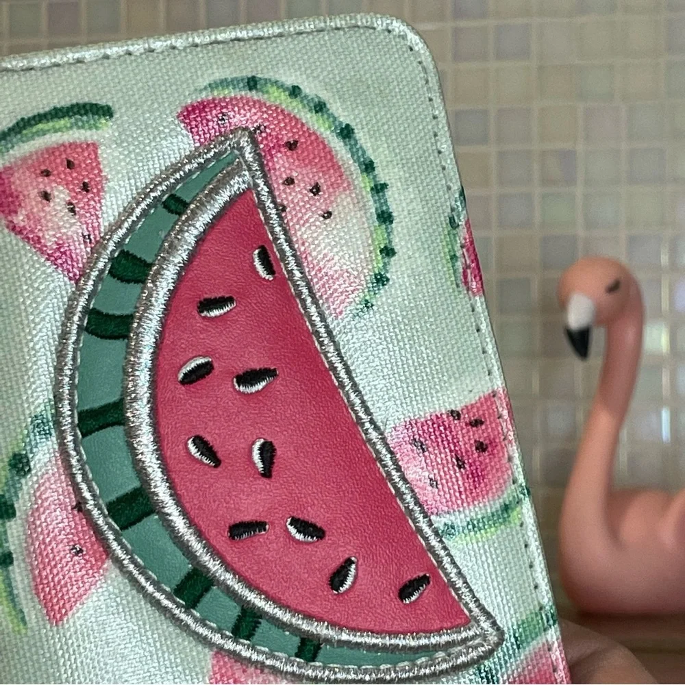 Cath Kidston "Watermelon" Small Bifold Wallet Snap Closure - Picture 5 of 5